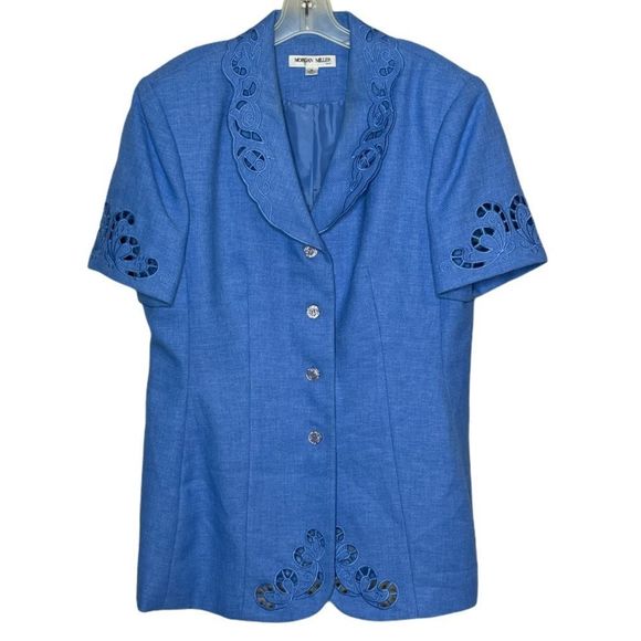 Vintage Morgan Miller‎ Skirt Set Blue - Picture 2 of 13